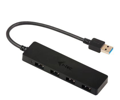 Hub USB i-tec USB 3.0 SLIM Passive HUB 4x USB 3.0 20cm
